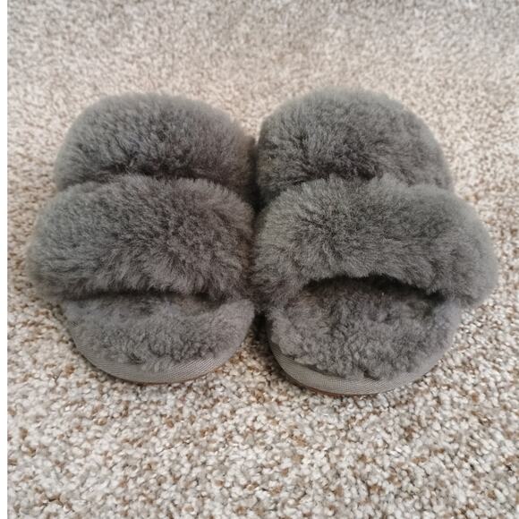 UGG Maxi Curly Scuffetta Sheepskin Slide Slippers 1130837 Women’s 8 - Picture 5 of 11